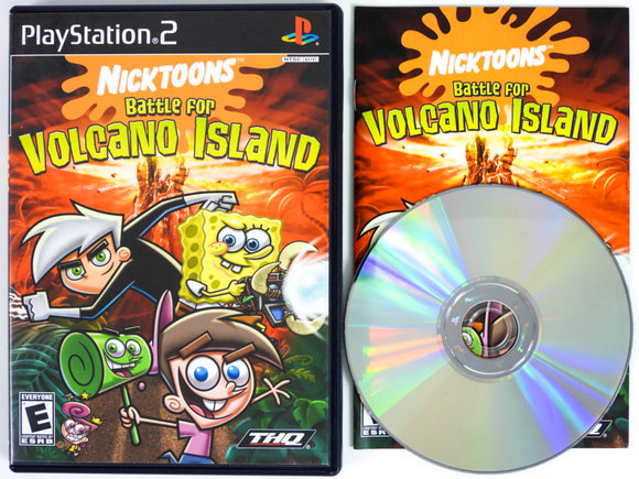 Nicktoons Battle For Volcano Island (Playstation 2 / PS2)