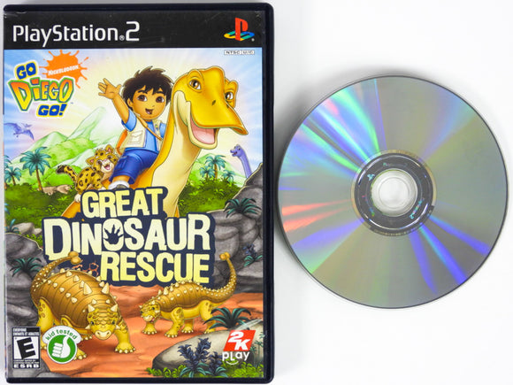 Go, Diego, Go! Great Dinosaur Rescue (Playstation 2 / PS2)