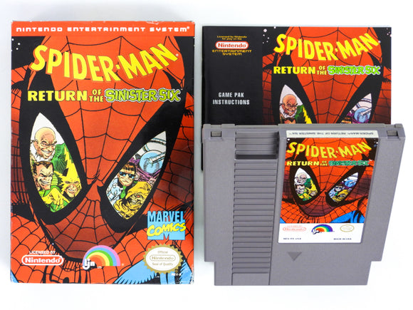 Spiderman Return Of The Sinister Six (Nintendo / NES)