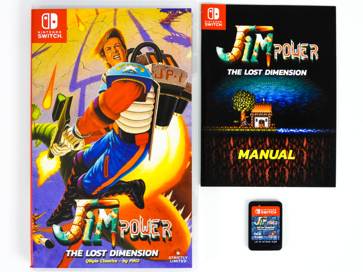 Jim Power: The Lost Dimension Sur NES – Neuf Sous Blister – PAL/NTSC – Édition Limitée