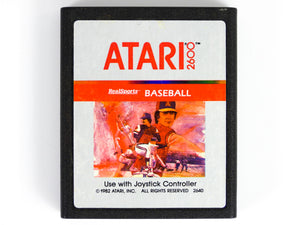 RealSports Baseball [Silver Label] (Atari 2600)