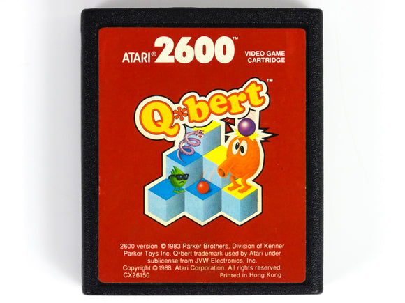 Q*bert [Red Label] (Atari 2600)
