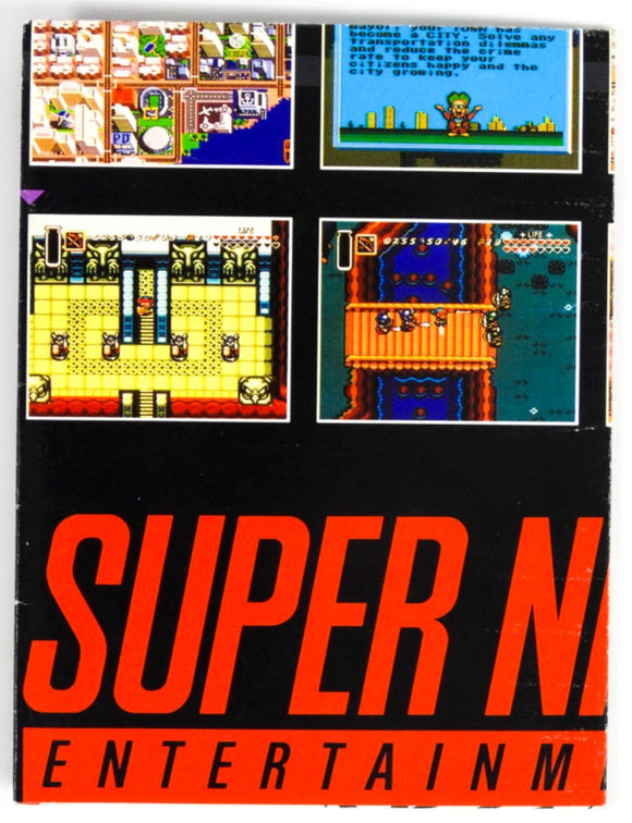 Now You're Playing With Super Power 1992 [CAN Version] [Poster] (Super Nintendo / SNES)