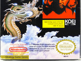 Romance Of The Three Kingdoms (Nintendo / NES)