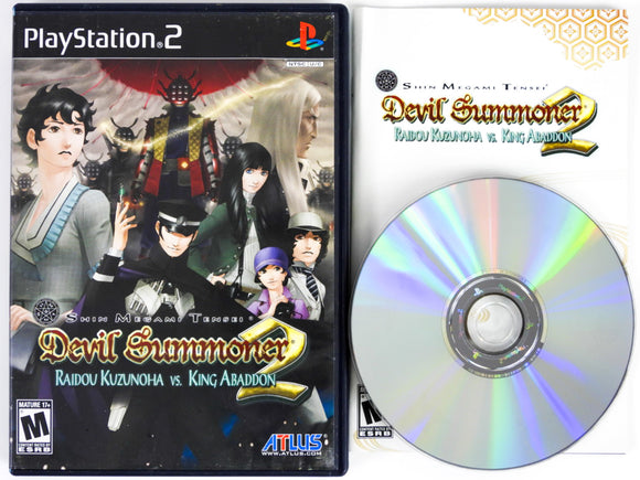 Shin Megami Tensei: Devil Summoner 2: Raidou Kuzunoha vs. King Abaddon (Playstation 2 / PS2)