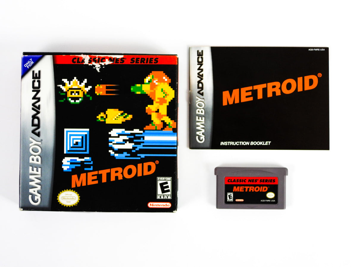 Metroid [Classic NES Series] (Game Boy Advance / GBA) – RetroMTL