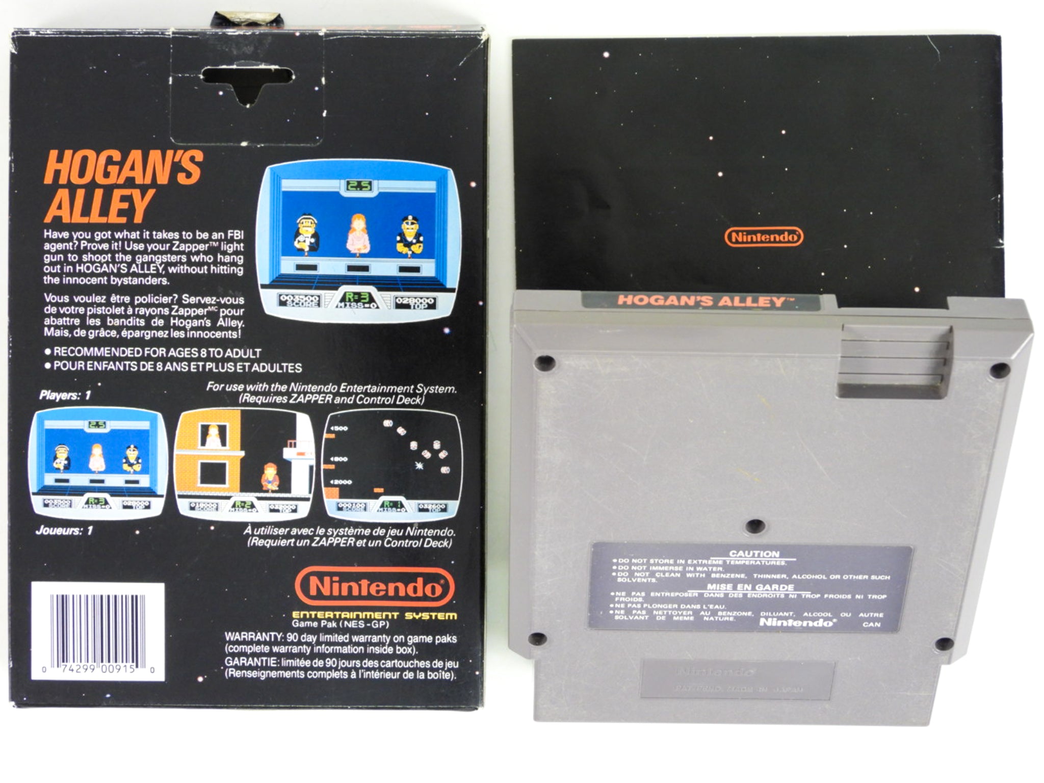 Hogan's Alley [5 Screw] [CAN Version] (Nintendo / NES) – Retro MTL
