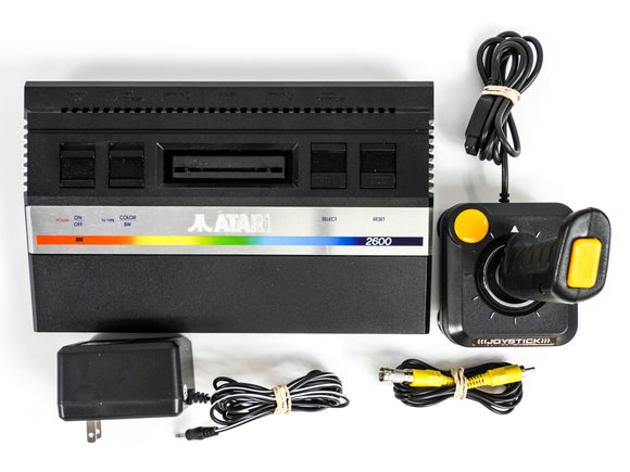 Atari 2600 System [Junior Large Rainbow] + 1 Unofficial Controller