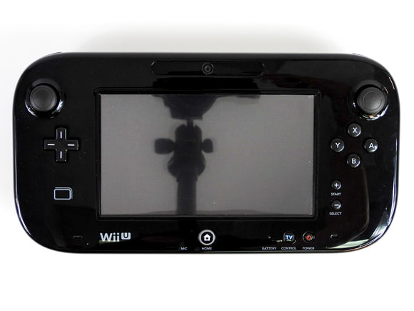 Black Wii U Gamepad (Nintendo Wii U)