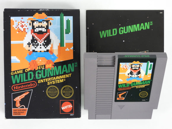 Wild Gunman [5 Screw] [CAN Version] (Nintendo / NES)