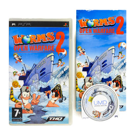 Worms: Open Warfare 2 [French Version] [PAL] (PlayStation Portable / PSP)