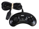 Black 6 Button Arcade Pad (Sega Genesis)