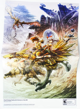 Final Fantasy Tactics A2 And World Ends With You [Nintendo Power] [Poster] (Nintendo DS)