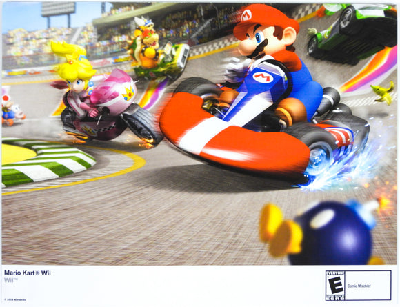 Mario Kart Wii [Nintendo Power] [Poster] (Nintendo Wii)