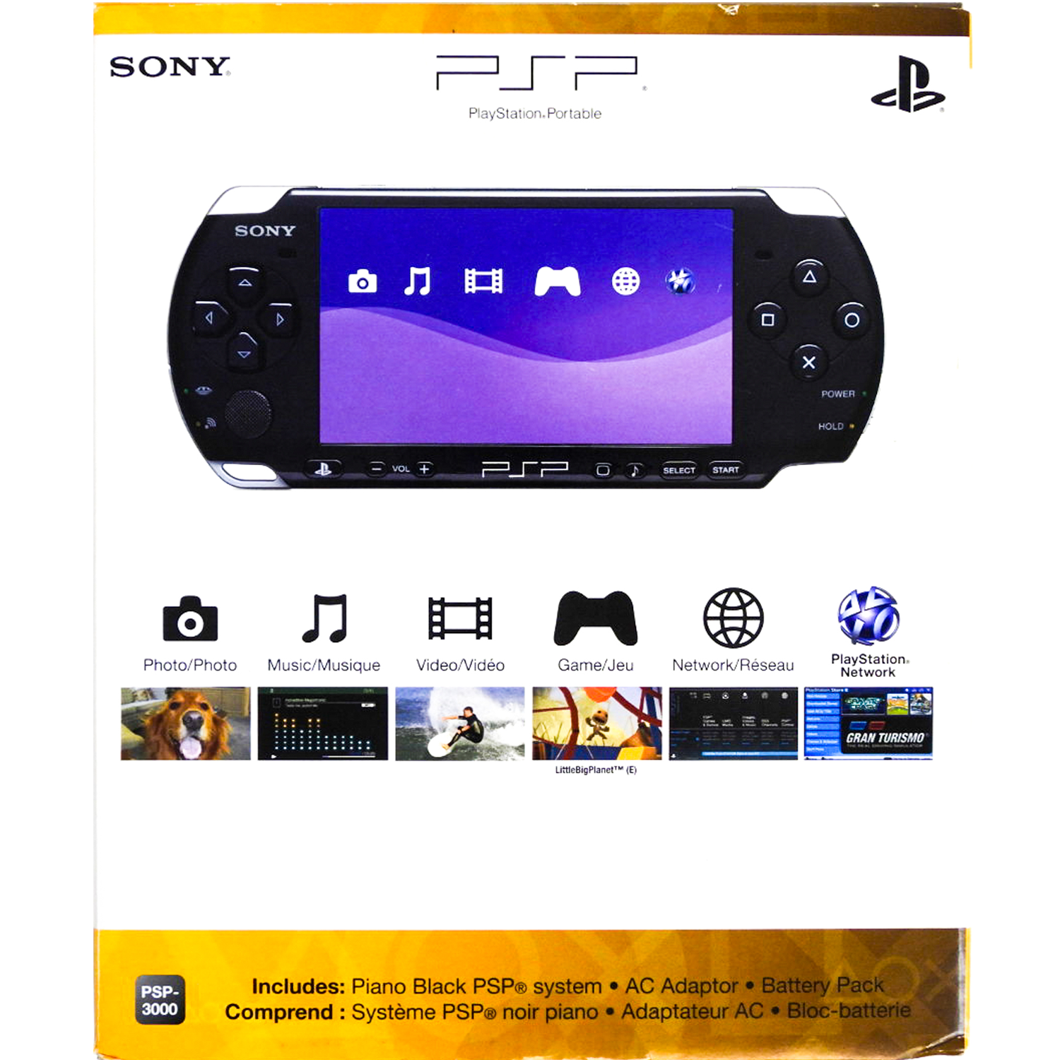 PlayStation Portable System [PSP-3000] Black (PSP) – Retro MTL
