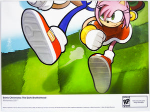 Sonic Chronicles The Dark Brotherhood [Nintendo Power] [Poster] (Nintendo DS)