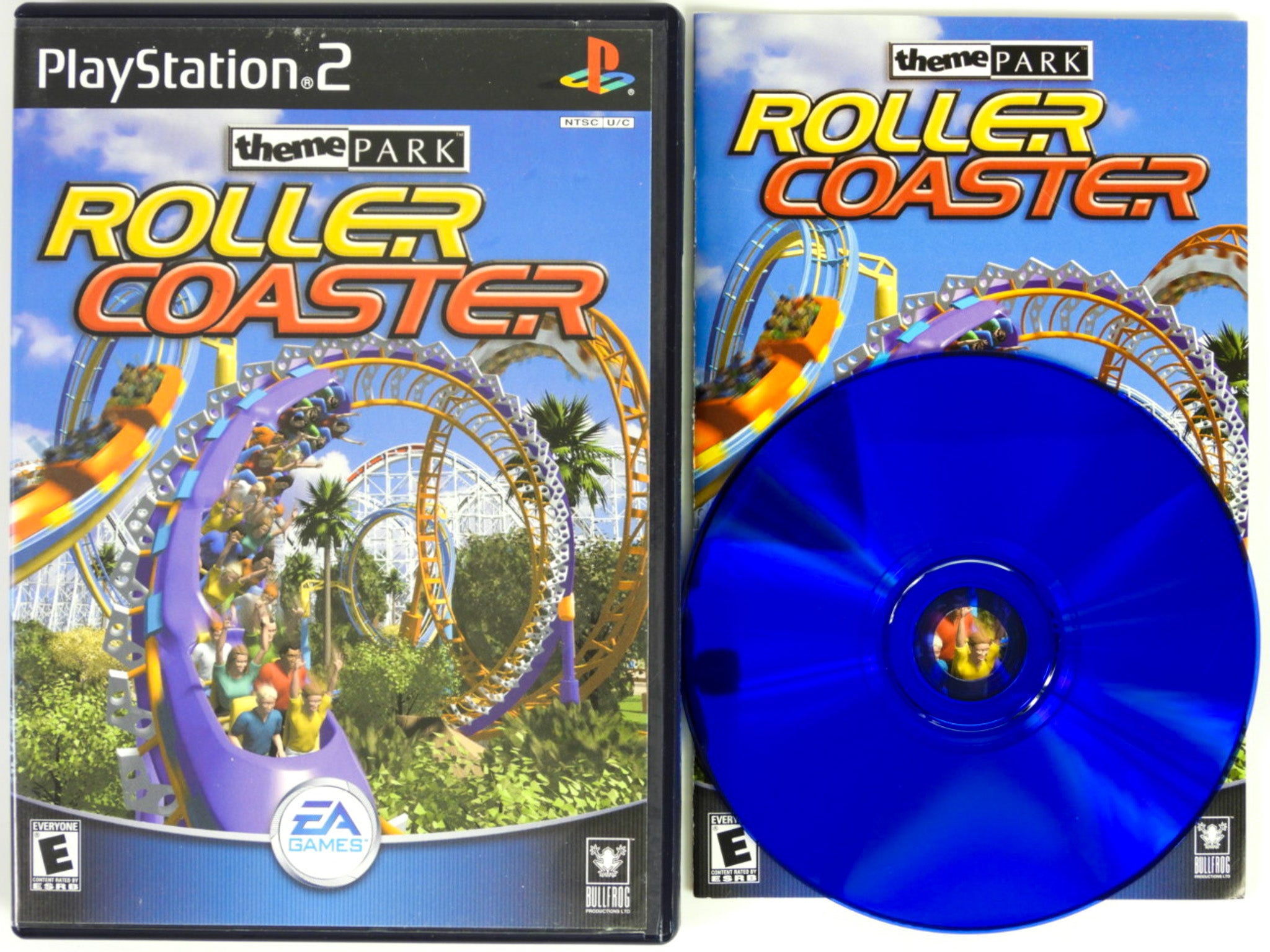 Theme Park Roller Coaster Playstation 2 PS2 RetroMTL