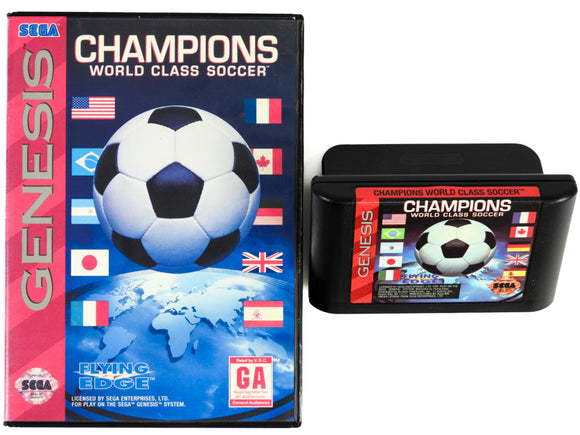 Champions World Class Soccer (Sega Genesis)