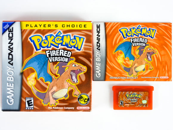 Pokemon FireRed [Player's Choice] (Game Boy Advance / GBA)