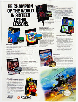 Konami Promo [Poster] (Nintendo / NES)