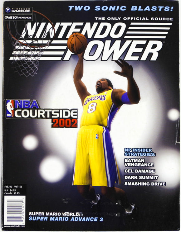 NBA Courside 2002 [Volume 153] [Nintendo Power] (Magazines)