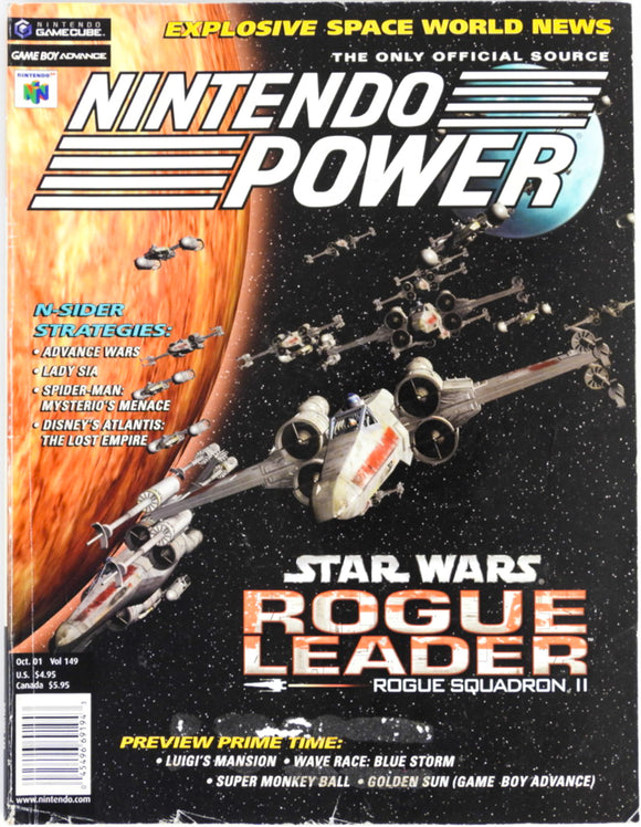 Star Wars Rogue Leader [Volume 149] [Nintendo Power] (Magazines)