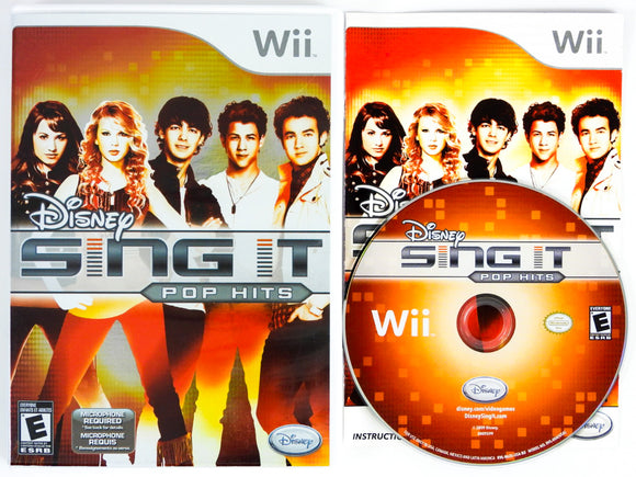 Disney Sing It: Pop Hits (Nintendo Wii)