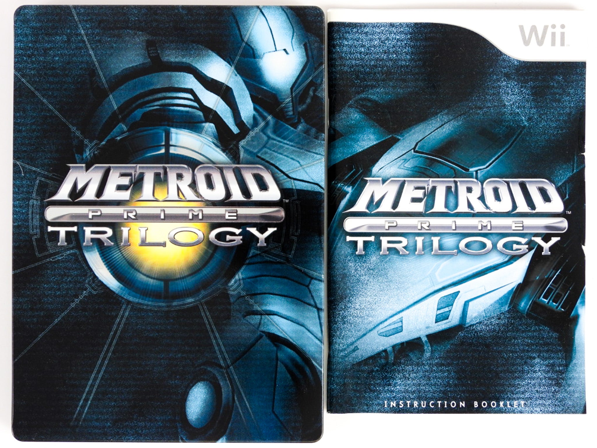 Metroid Prime Trilogy Steelbook for Nintendo hotsell Wii