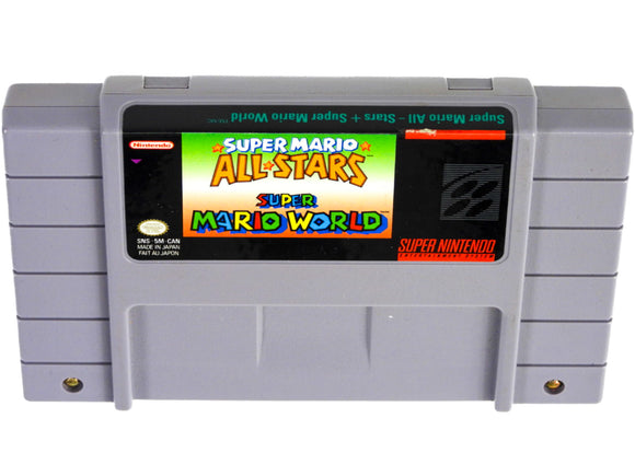 Super Mario All-Stars And Super Mario World (Super Nintendo / SNES)