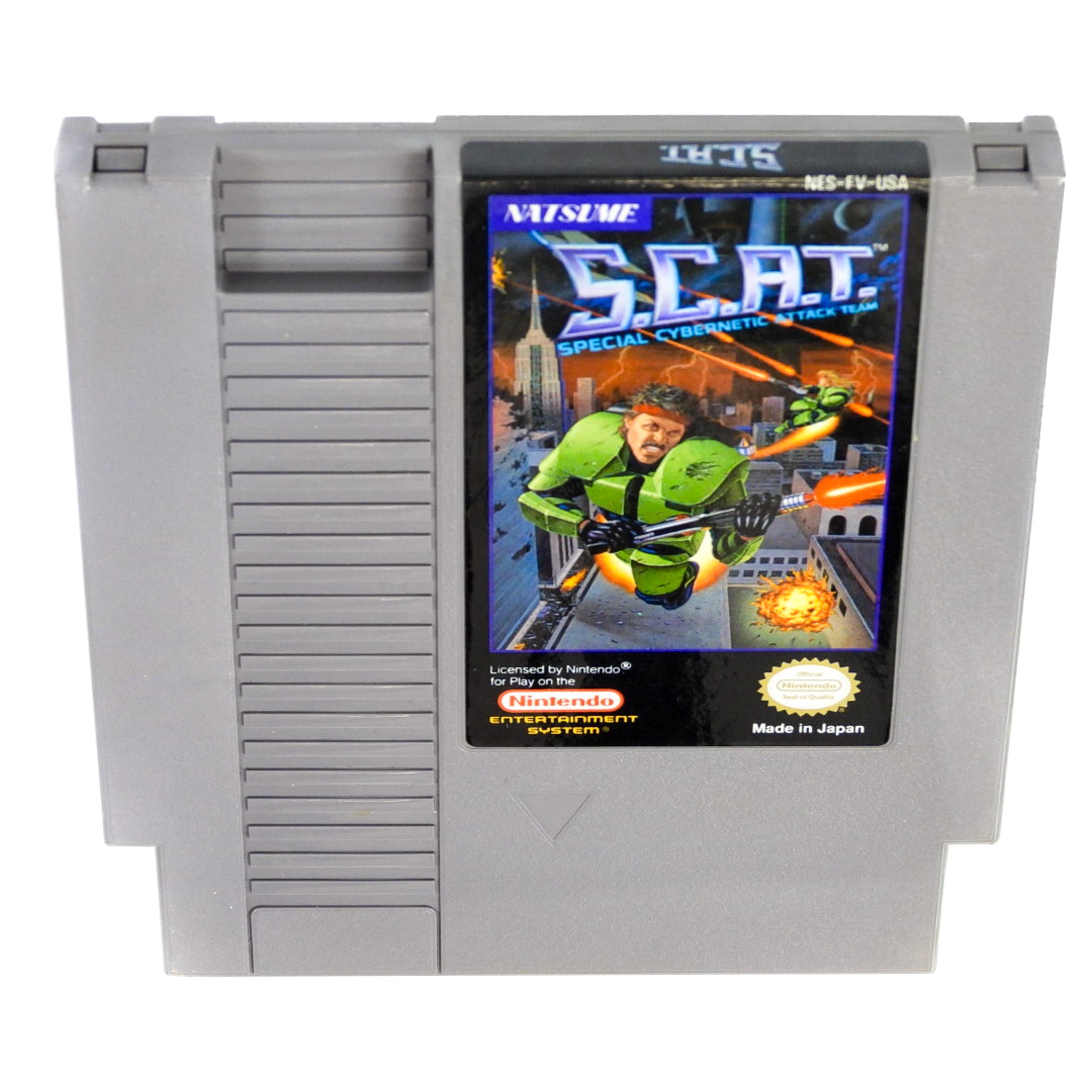 SCAT Special Cybernetic Attack Team (Nintendo / NES) – Retro MTL