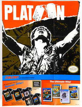 Platoon [Poster] (Nintendo / NES)