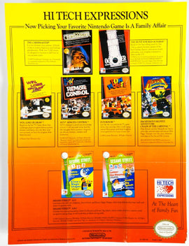 Hi Tech Expressions [Poster] (Nintendo / NES)