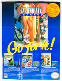 California Games Go For It! Milton Bradley [Poster] (Nintendo / NES)