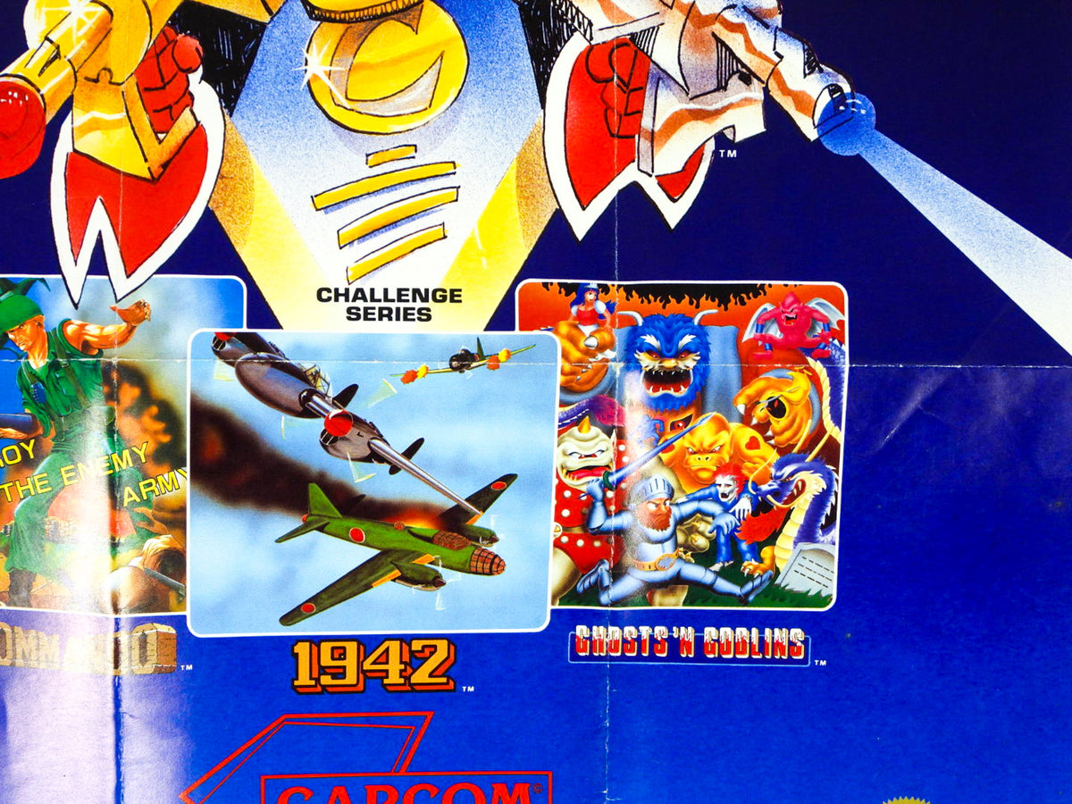 Captain Commando Capcom [Poster] (Nintendo / NES) – RetroMTL