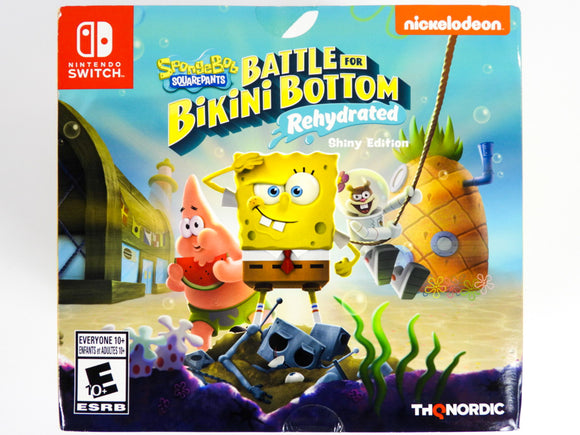 SpongeBob SquarePants Battle For Bikini Bottom Rehydrated [Shiny Edition] (Nintendo Switch)