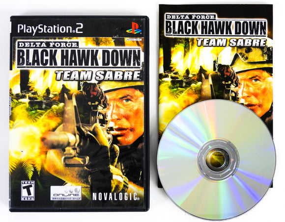 Delta Force Black Hawk Down Team Sabre (Playstation 2 / PS2)
