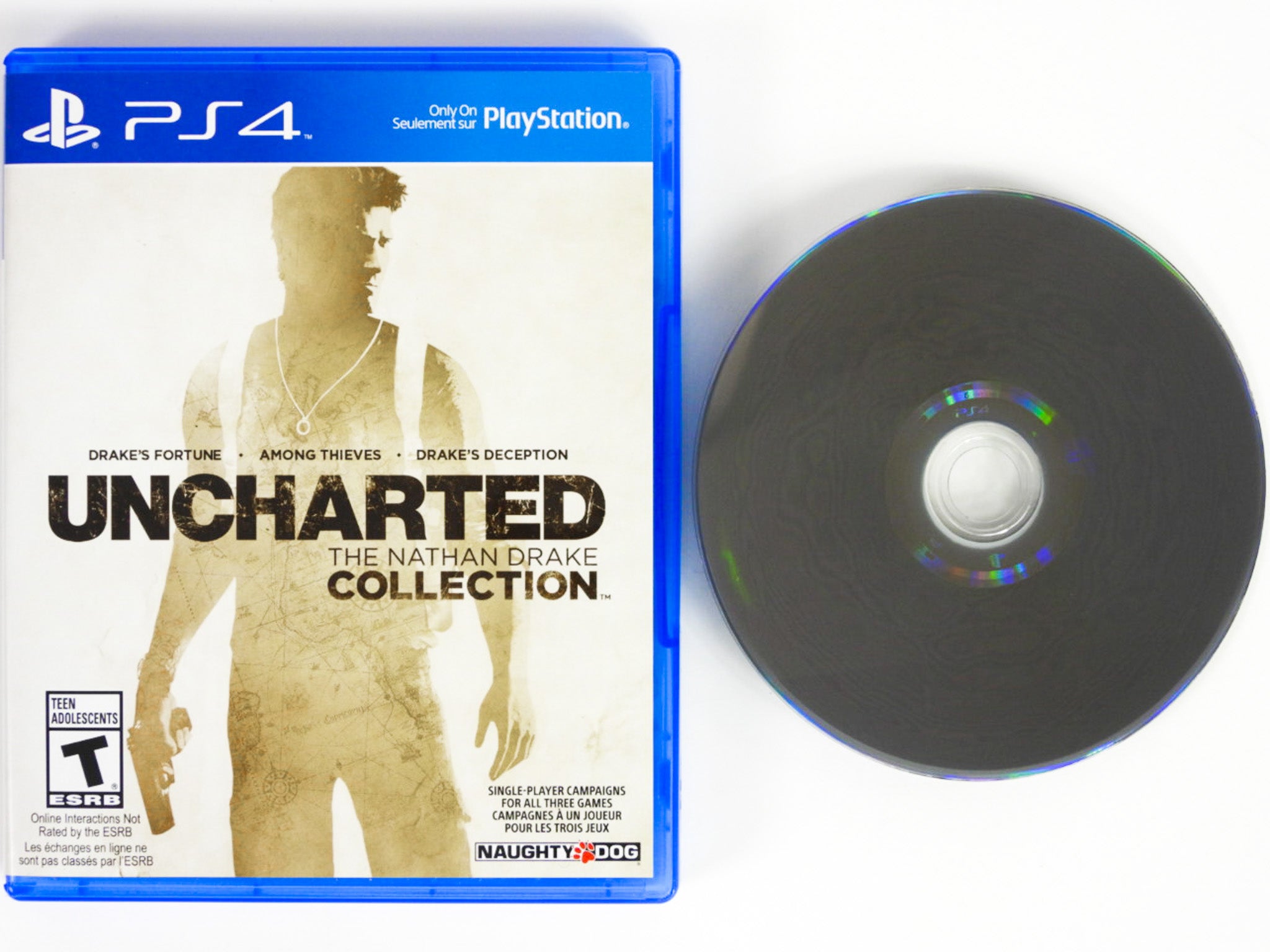 (Playstation Uncharted RetroMTL PS4) 4 Nathan / Drake Collection – The