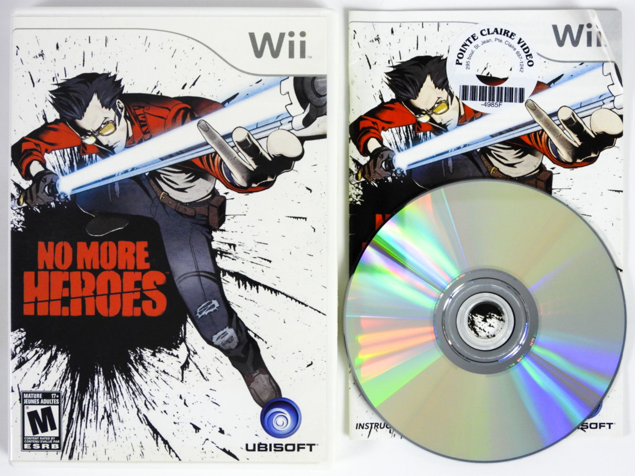 No More Heroes (Nintendo Wii) – Retro MTL