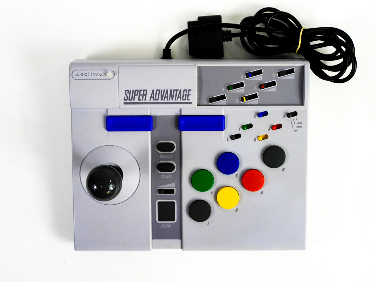 Super Advantage Controller [AsciiWare] (Super Nintendo / SNES) – RetroMTL