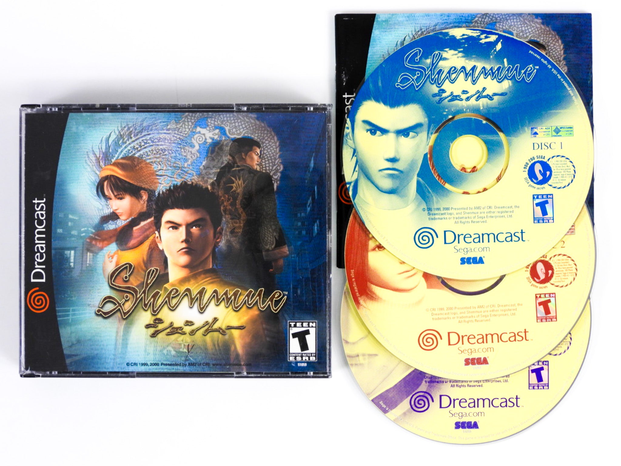 Shenmue Sega Dreamcast Replacement Case & Manual shops Only No Game