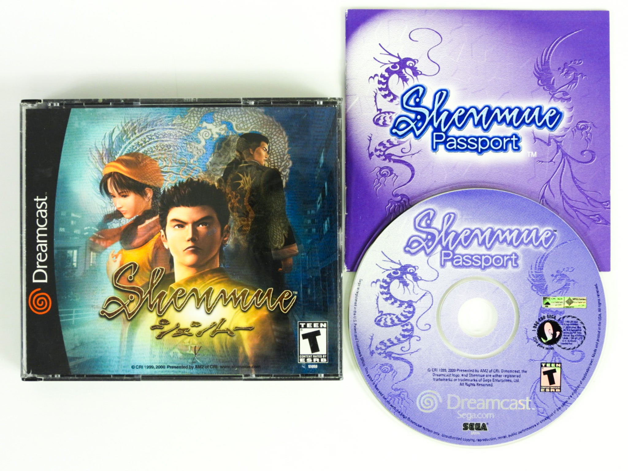 Shenmue Sega Dreamcast Replacement Case & Manual shops Only No Game