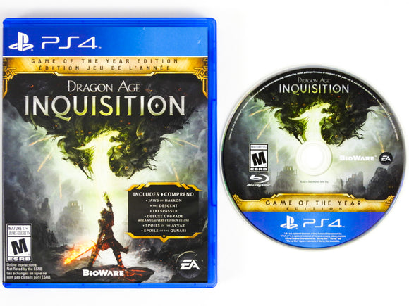 Dragon Age: Inquisition [Game Of The Year] (Playstation 4 / PS4)