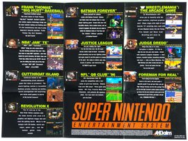Acclaim [Poster] (Super Nintendo / SNES)