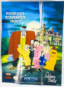 Addams Family Pugsley's Scavenger Hunt [Poster] (Super Nintendo / SNES)