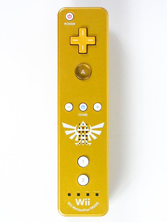 Gold Skyward Sword Wii Remote (Nintendo Wii)
