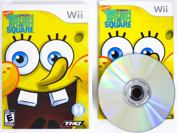 SpongeBob's Truth Or Square (Nintendo Wii)