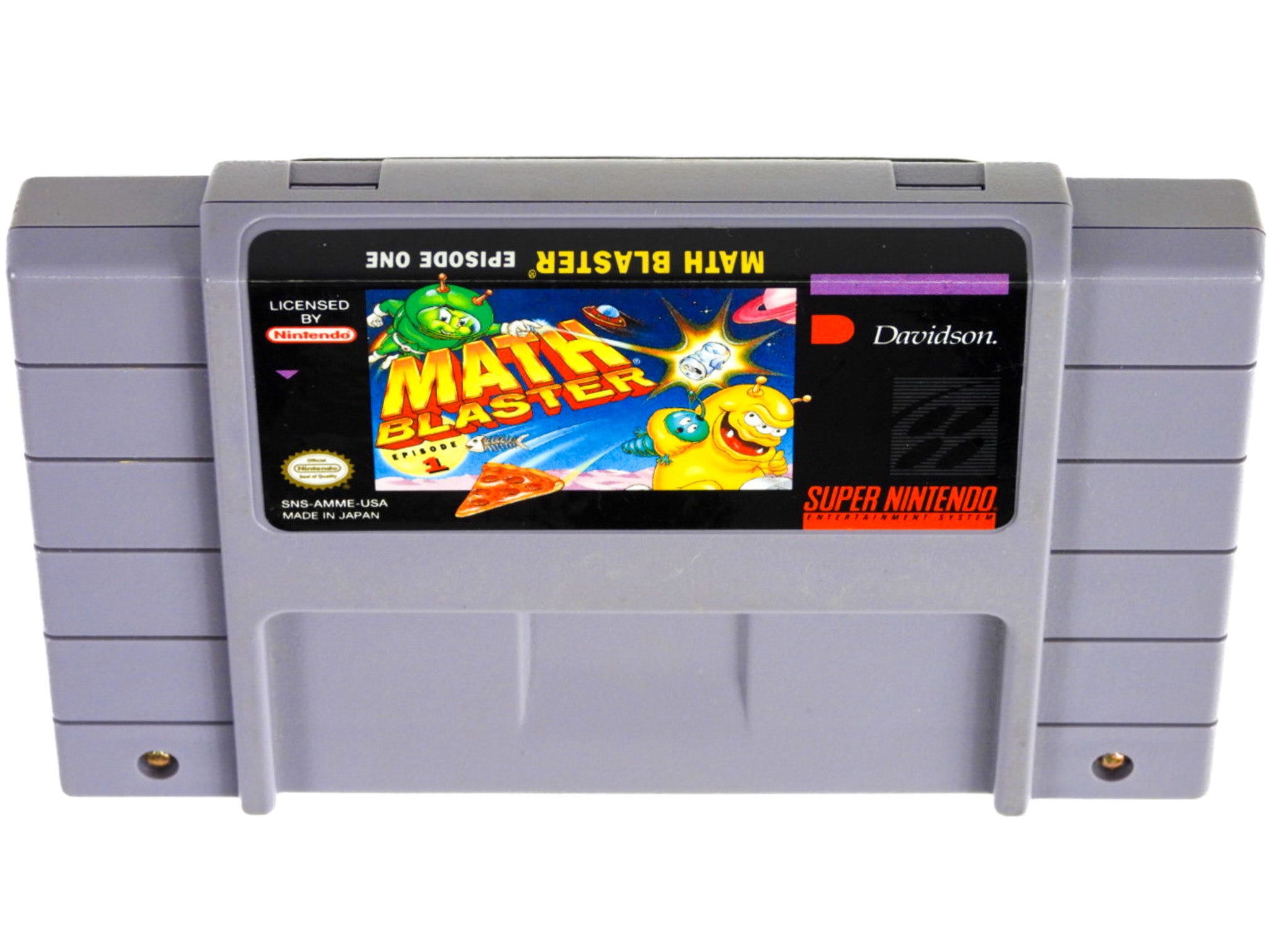 Math Blaster Episode 1 (Super Nintendo / SNES) – RetroMTL