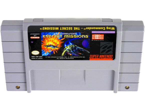 Wing Commander Secret Missions (Super Nintendo / SNES)