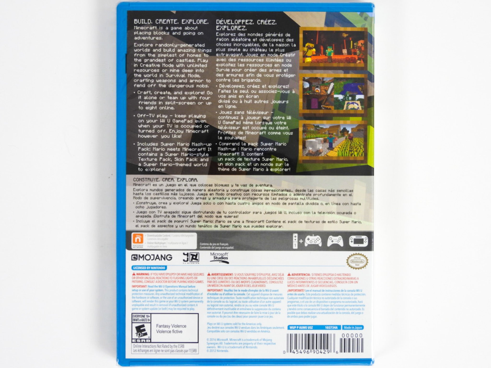 Minecraft (Nintendo Wii U) – RetroMTL