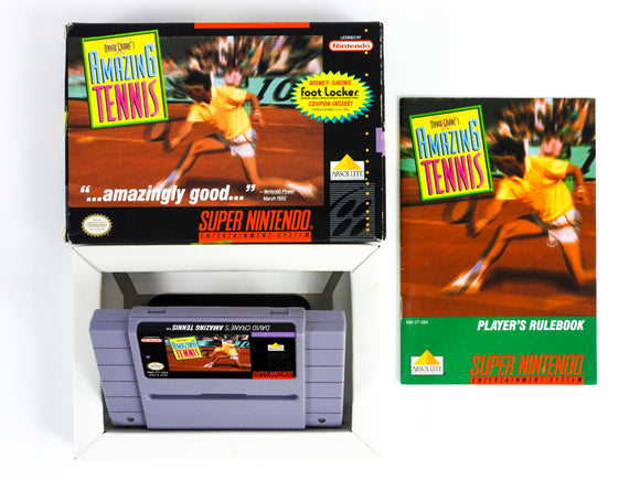 David Crane's Amazing Tennis (Super Nintendo / SNES)